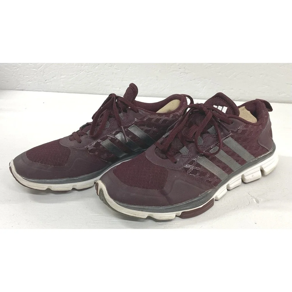 Adidas Speed Trainer Maroon Running Shoe Size 9.5 Men's Active Pickleball